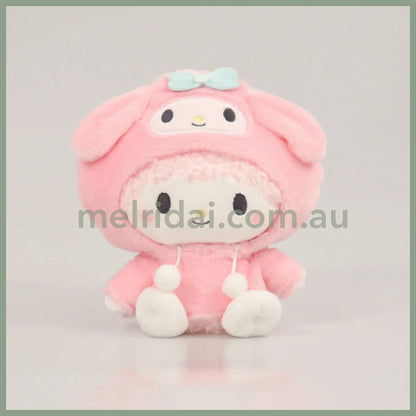 Sanrio | Plush Doll (Friend’s Hoodie) Approx.20Cm 日本三丽鸥 毛绒公仔/玩偶 (卫衣帽衫系列) 小羊必爱诺 My Sweet Piano
