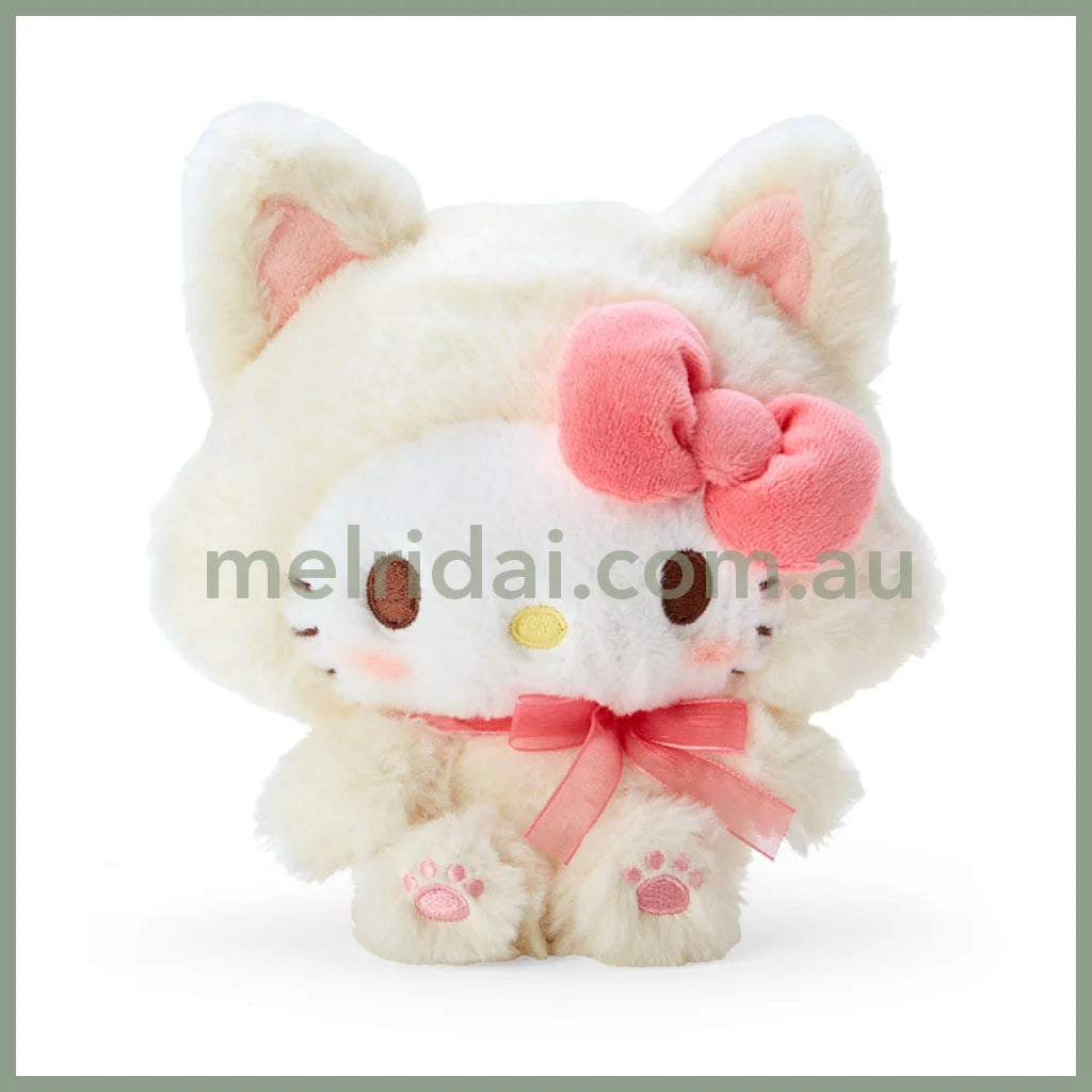 Sanrio | Plush Doll Fuwakuta Pastel Cat Approx.20Cm / Rua Hello Kitty