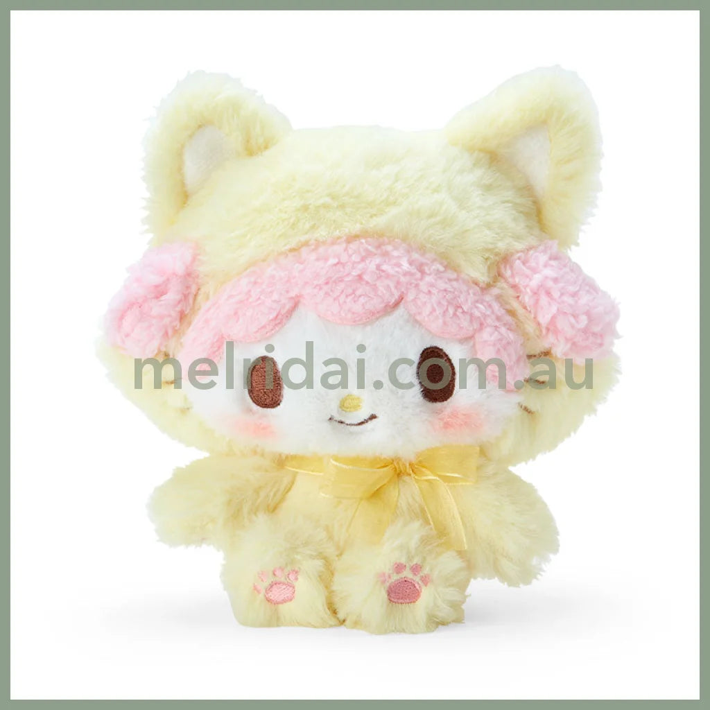 Sanrio | Plush Doll Fuwakuta Pastel Cat Approx.20Cm / Rua My Sweet Piano