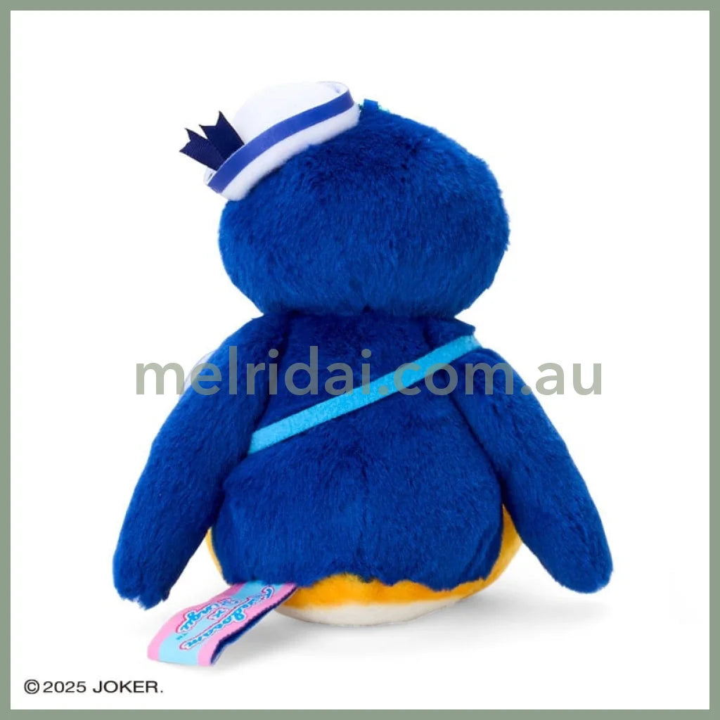 SANRIO | Plush Keychain Mascot Holder Bag Charm W12 × D10 × H12.5 cm (Tuxedo Sam & Pingu)