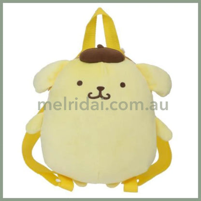 SANRIO | Plush Kids Backpack 25cm×25cm×18cm (Pom Pom Purin/Pompompurin)