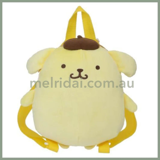 SANRIO | Plush Kids Backpack 25cm×25cm×18cm (Pom Pom Purin/Pompompurin)
