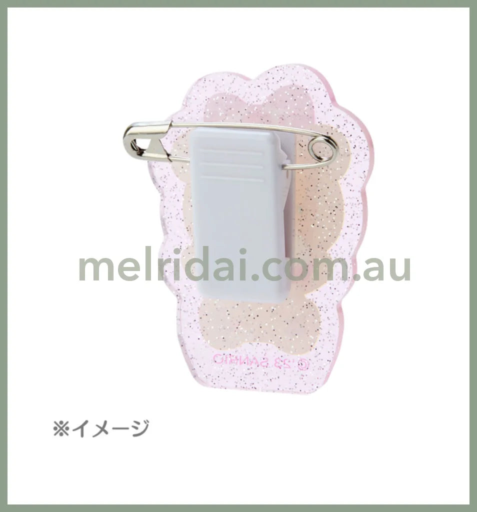 Sanrio | Plush Mascot Holder With Badge Approx.10Cm