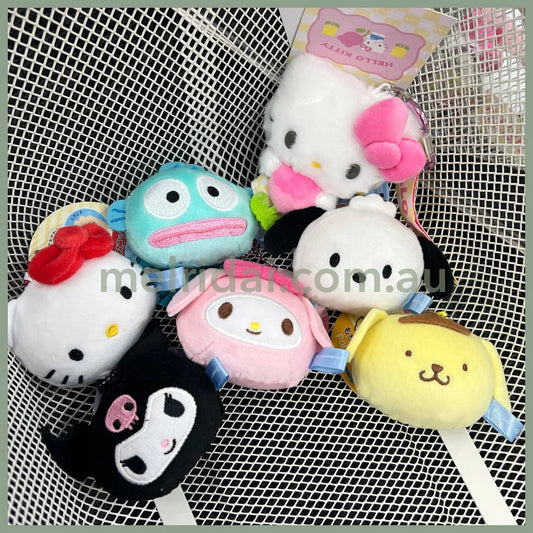 Sanrio | Plush Mascot Squishy Mini Appro.5Cm 日本三丽鸥 慢回弹解压系列 迷你球形挂件/包挂/捏捏 触感超好