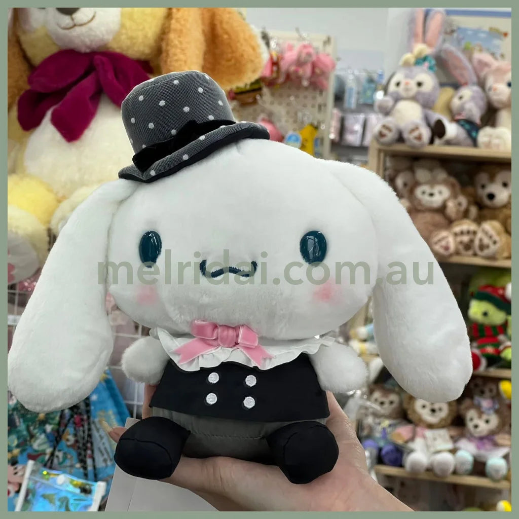 Sanrio | Plush Toy 16.5×15×22Cm (Tokimeki Sweet Party) 日本三丽鸥 毛绒玩偶/公仔（天鹅绒派对） 玉桂狗Cinnamoroll