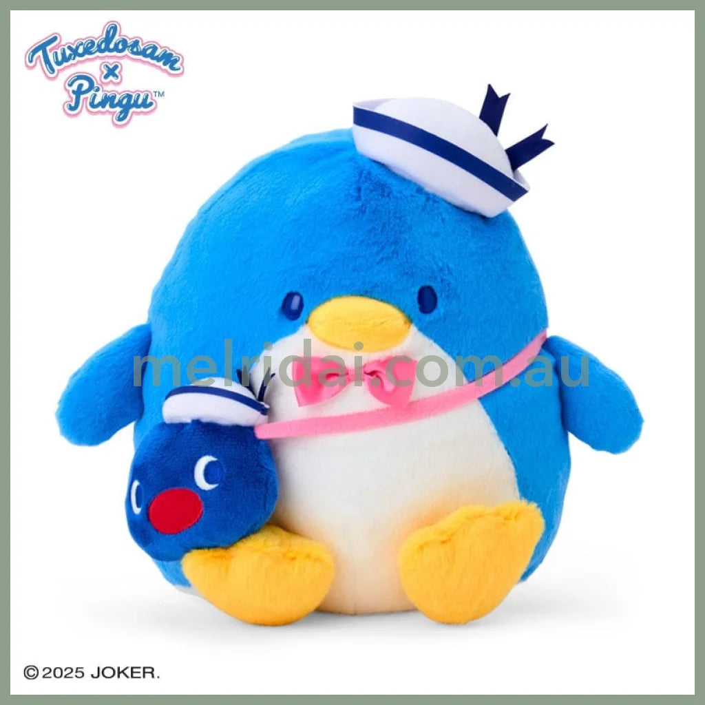 SANRIO | Plush Toy Plush Doll H21×W23×D19cm (Tuxedo Sam & Pingu)