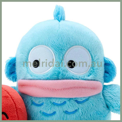 Sanrio | Plush Toy Hangyodon 20×12.7×18Cm (The Usual Two) 日本三丽鸥 丑鱼/人鱼汉顿与小白合 毛绒玩偶/公仔（我的酷朋友）