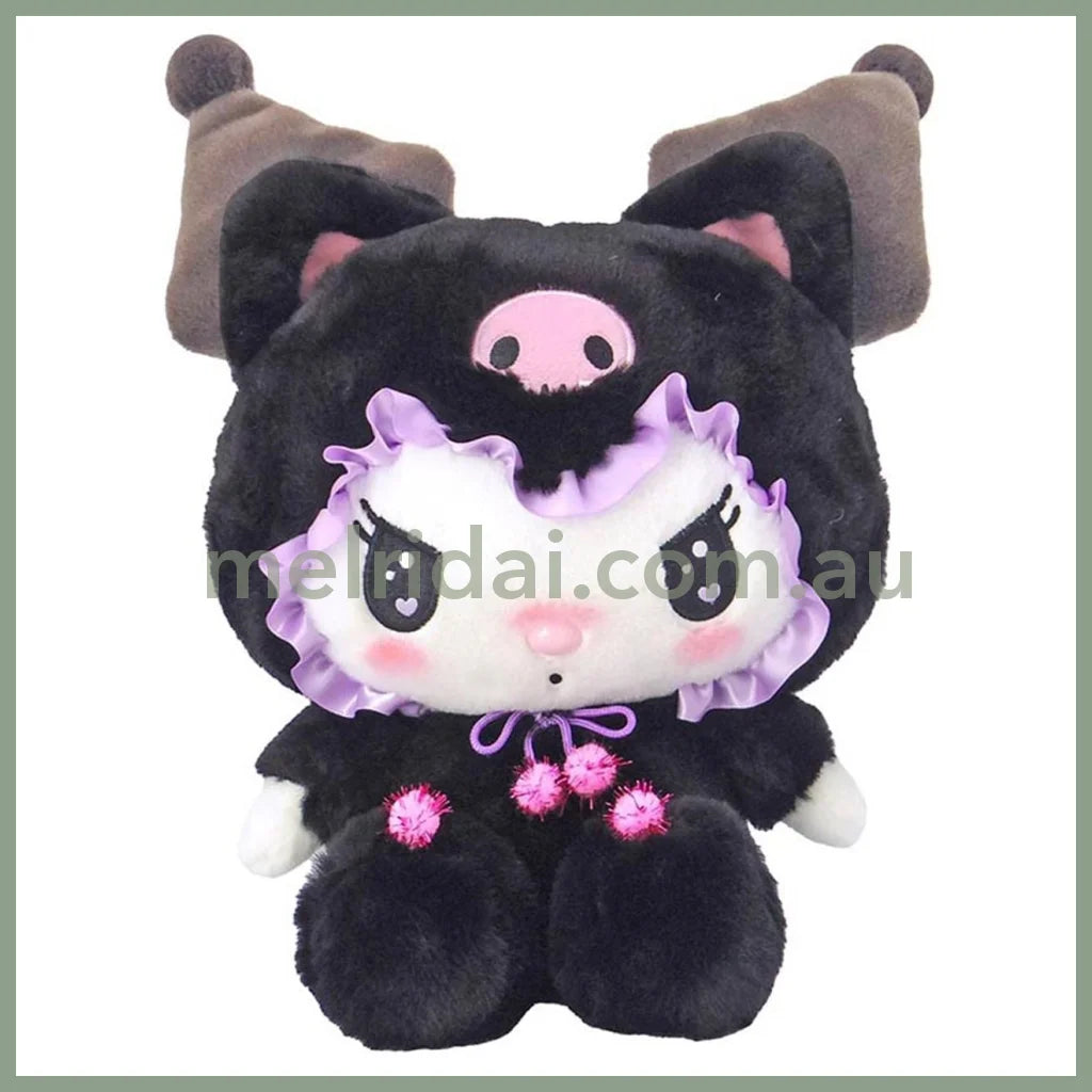 Sanrio | Plush Toy M-Size 13.9 X 23.2 34.5Cm (Kuromi Black Cat)