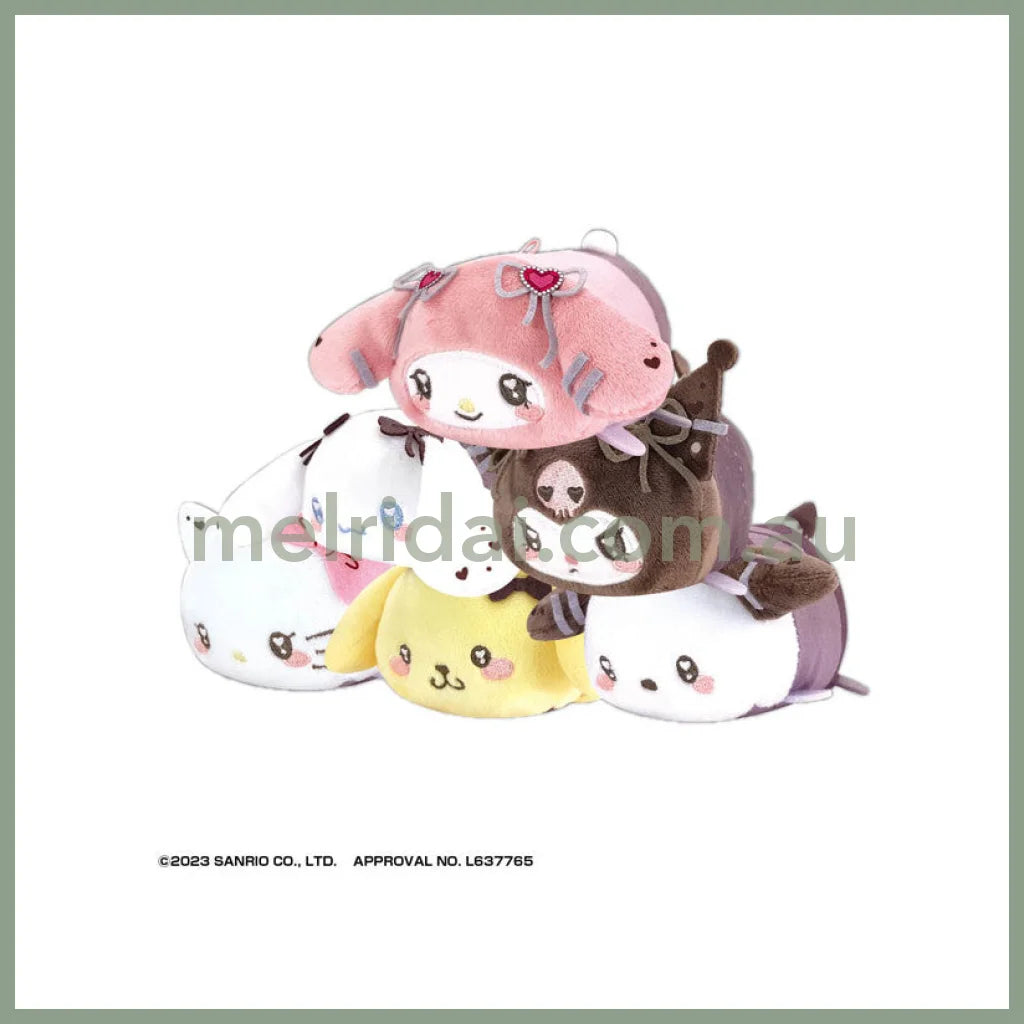 SANRIO | Plushes Potekoro Mascot Box Keychain 90 mm (Blind Box - Random)