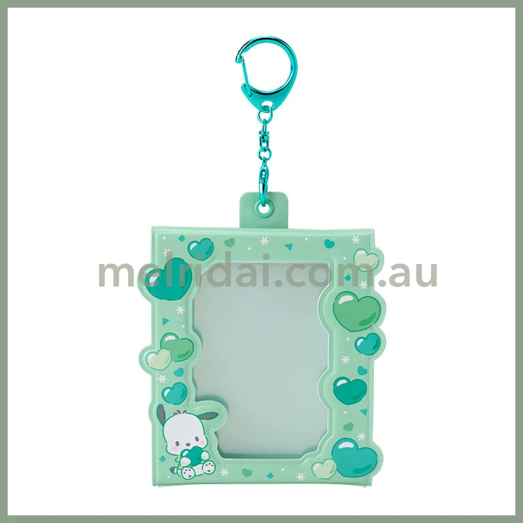SANRIO | Pochacco Accordion Card Holder Keychain 10×1.3×10.8cm (Enjoy Idol - 8 pockets can store up to 16 cards)