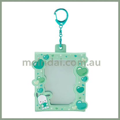 SANRIO | Pochacco Accordion Card Holder Keychain 10×1.3×10.8cm (Enjoy Idol - 8 pockets can store up to 16 cards)