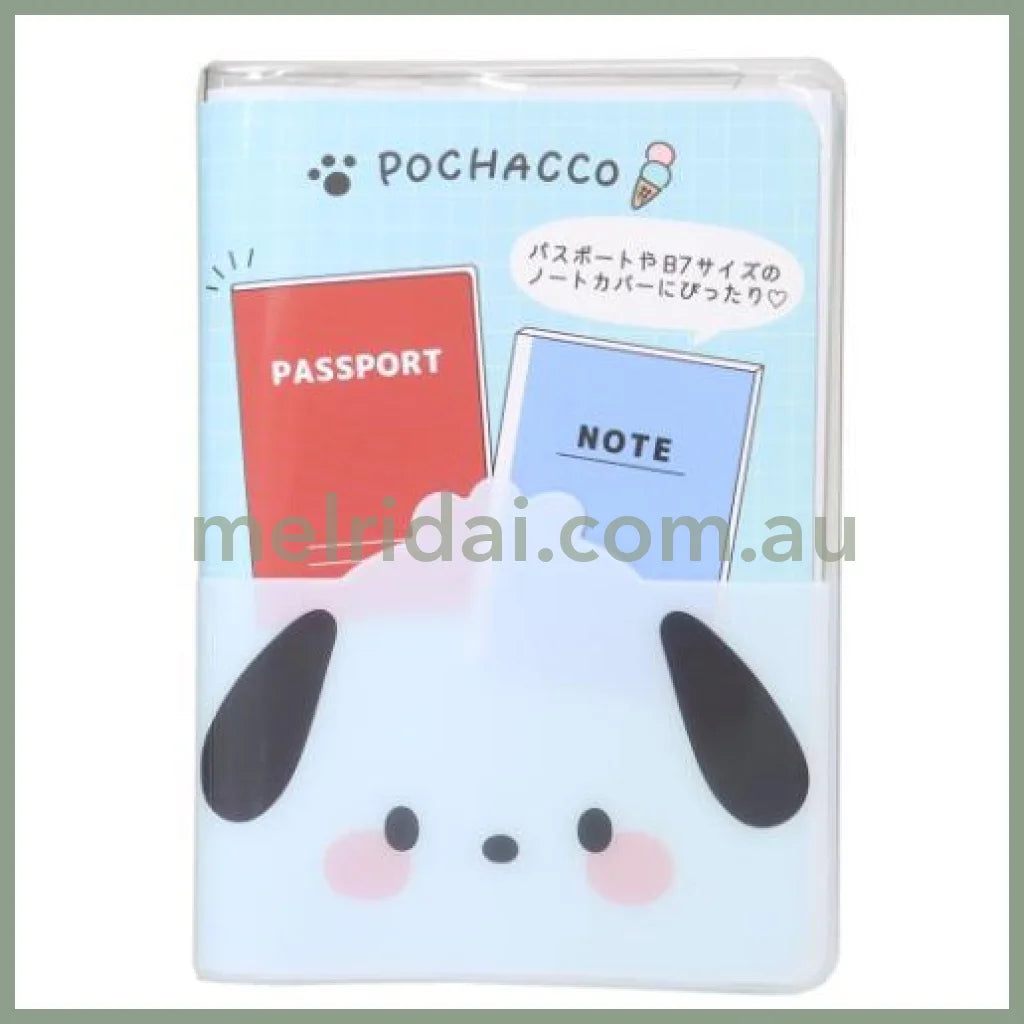 SANRIO | Pochacco B7 Stationery Multi-Case Passport Case Cover with Pocket 136 x 95 x 10cm