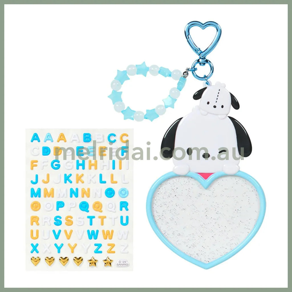 SANRIO | Pochacco Custom Keychain 18.0 x 11.4 x 1.3cm (Character Awards Second Edition I Love Me Series Part 1)