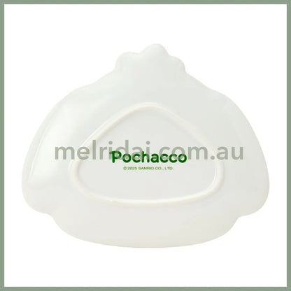 SANRIO | Pochacco Face Shaped Plate Microwave Dishwasher And Dryer Safe 150x127x15mm