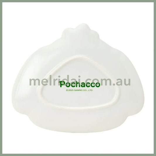SANRIO | Pochacco Face Shaped Plate Microwave Dishwasher And Dryer Safe 150x127x15mm