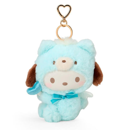 SANRIO | Pochacco Mascot Holder Plush Keychain Bag Charm 120×80×140mm (Fluffy Angel Bear)