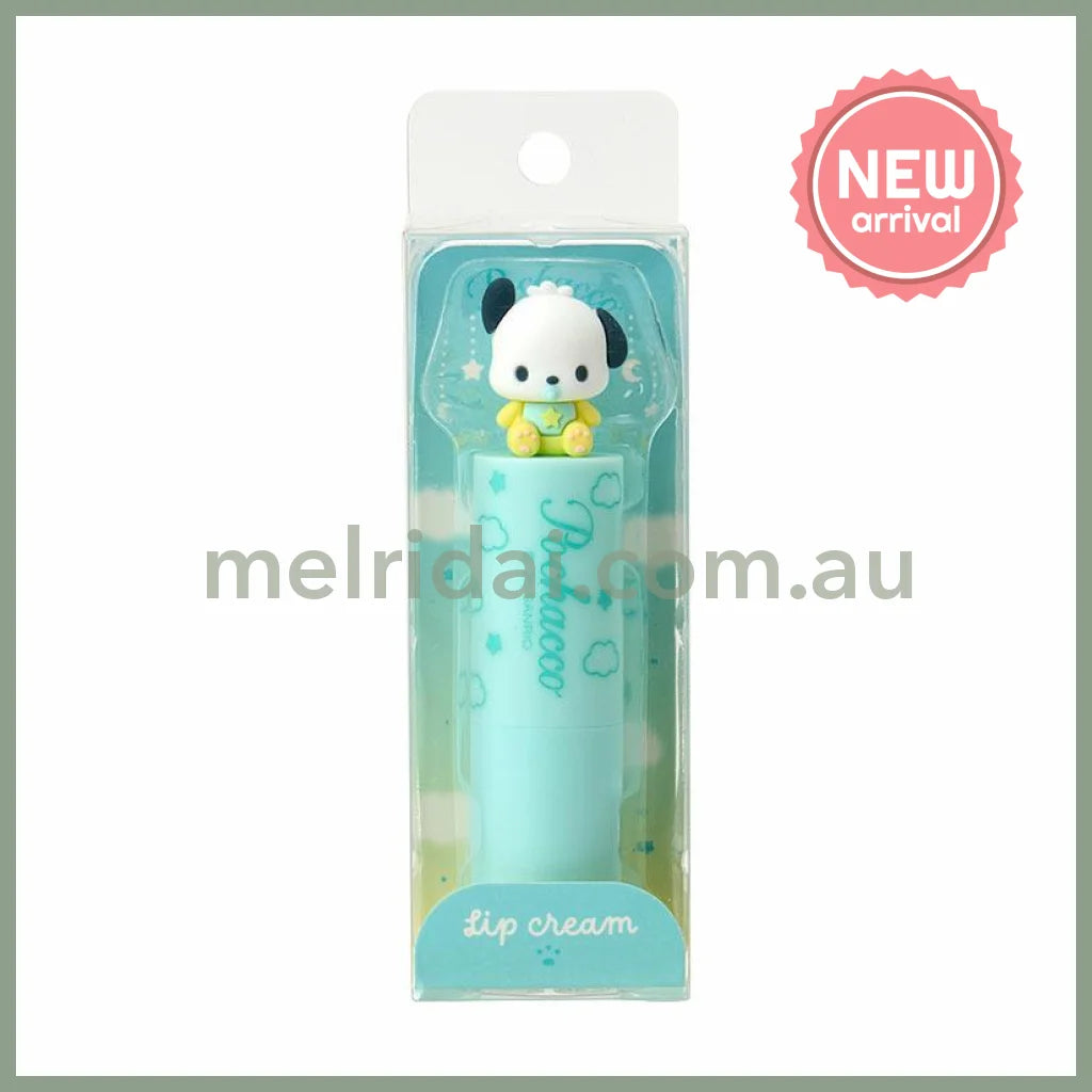 SANRIO | Pochacco Lip Balm with Mascot (Fragrance-free)