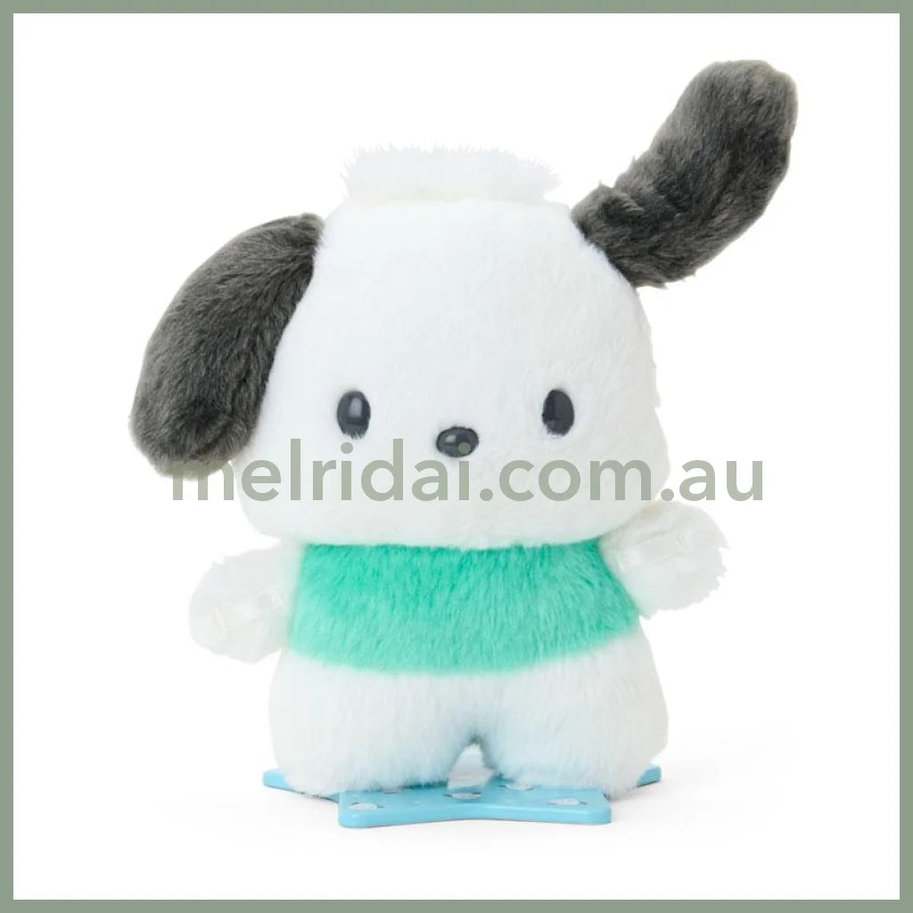 SANRIO | Pochacco Magnet Plush Doll Plush Toy M 18×8×18cm (Pitato Friends)