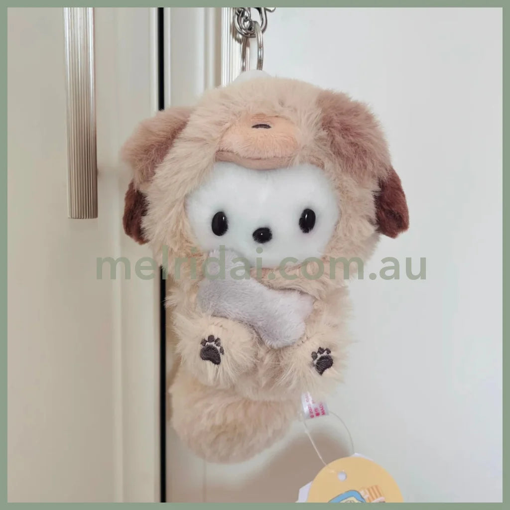SANRIO | Pochacco Mascot Holder Plush Keychain 16cm Approx. (Fluffy Dog)