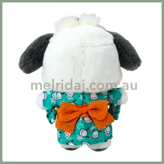 SANRIO | Pochacco Mascot Holder Plush Keychain Bag Charm 10.5×6.5×14.5cm (Summer Festival Character!)