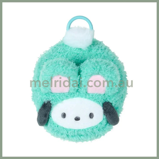 SANRIO | Pochacco Mini Pouch Charm with Carabiner 10.5 x 10.1 x 7.2cm (Spring Rabbit)
