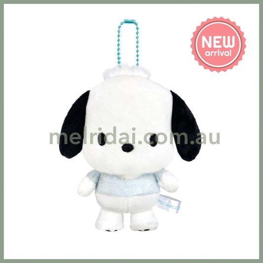SANRIO | Pochacco Plush Mascot Holder Plush Keychain Bag Charm 12 x 8 x 5cm