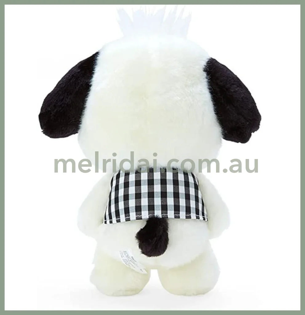 Sanriopochacco Posing Plush Doll Plaid 23 X 18 12Cm //