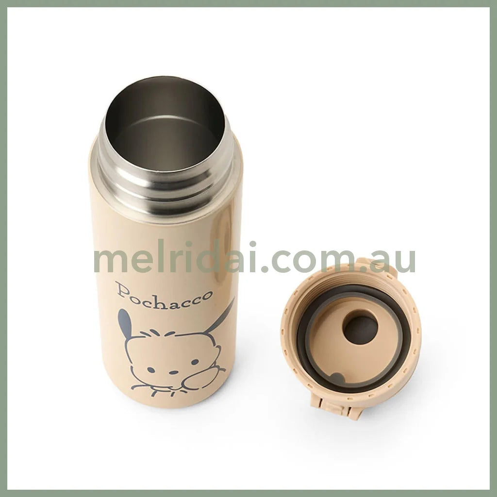Sanrio | Pochacco Stainless Bottle With Strap Case 470Ml