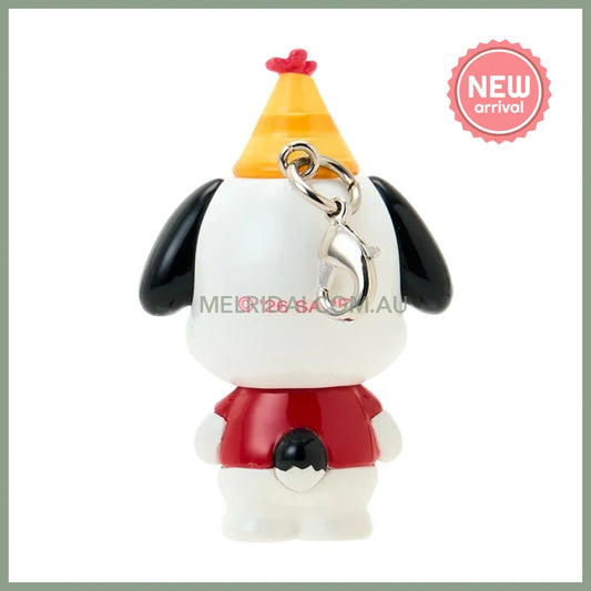 SANRIO | Pochacco Strap And Sticker Set 106x90x37mm (Super Cute Adventures My Dream Smartphone)