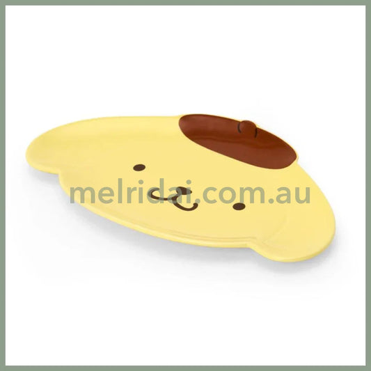 SANRIO | Pom Pom Purin Face Shaped Plate Microwave Dishwasher And Dryer Safe 200x116x15mm