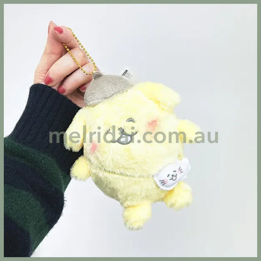 SANRIO | Pom Pom Purin Howakoro Club Mascot Holder Bag Charm Keychain 180mm