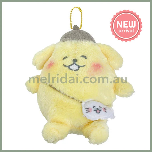 SANRIO | Pom Pom Purin Howakoro Club Mascot Holder Bag Charm Keychain 180mm