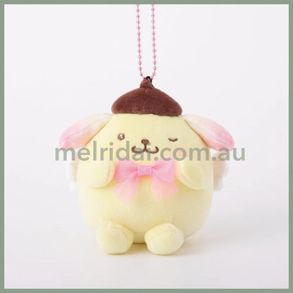 Sanrio | Pom Purin Plush Keychain Mascot Holder 10Cm (Angel)