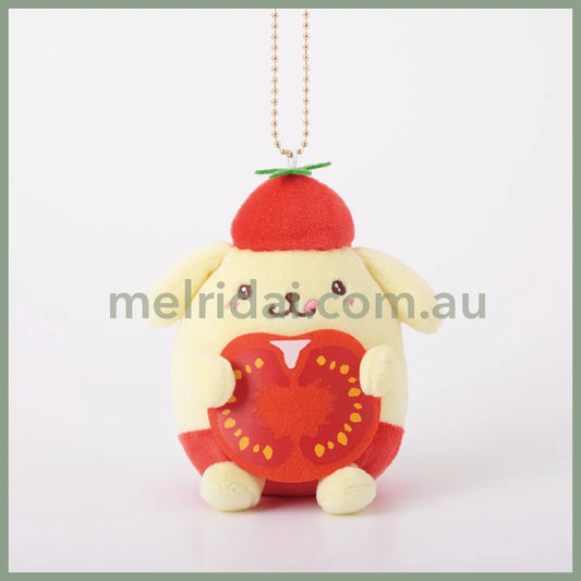 Sanrio | Pom Purin Plush Keychain Mascot Holder 10Cm (Tomato)