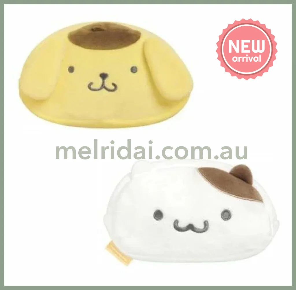 SANRIO | Pom pom purin Pompompurin & Muffin Double Sided Reversible Makeup Pouch Pen/Pencil Case 150×140×45mm