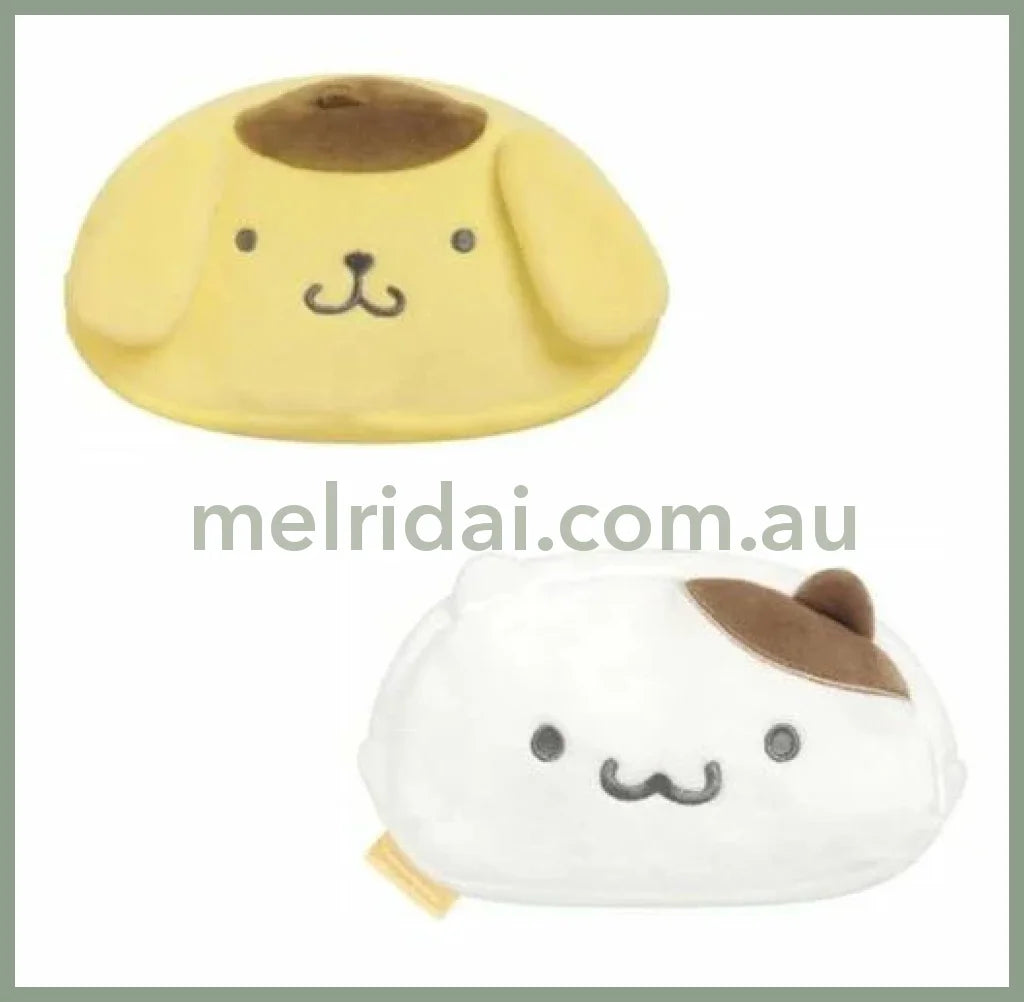 SANRIO | Pom pom purin Pompompurin & Muffin Double Sided Reversible Makeup Pouch Pen/Pencil Case 150×140×45mm