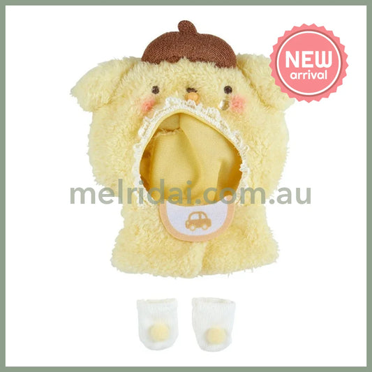 SANRIO | Pom Pom Purin / Pompompurin Plush Costume 19×1.5×19.5cm (Enjoy Idol)