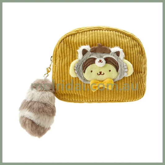 SANRIO | Pom Pom Purin PomPomPurin Plush Pouch 15.5×8×12cm (Sanrio Forest Animal)