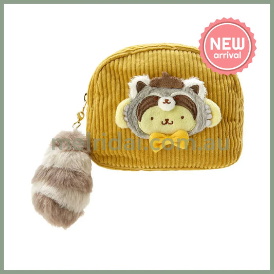 SANRIO | Pom Pom Purin PomPomPurin Plush Pouch 15.5×8×12cm (Sanrio Forest Animal)