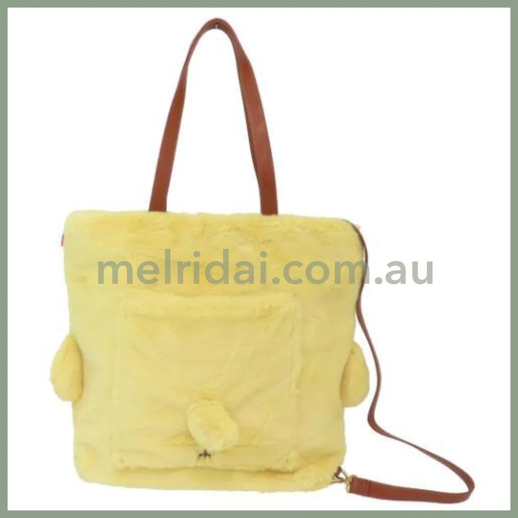 SANRIO | Pom Pom Purin Rootote 2way Tall Backpack & Tote Bag 400×360×110mm (Fluffy Cryptid)