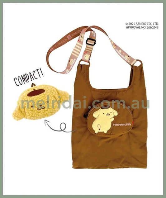 SANRIO | Pom Pom Purin Rootote Roo Shopper Mid 2way Bag 260×90×280mm