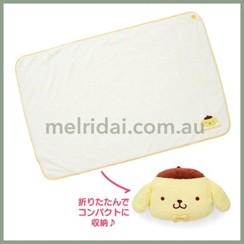 Sanrio | Pompom Purin 3-Way Blanket Lap Cape Cushion 34Cm×28Cm×7Cm