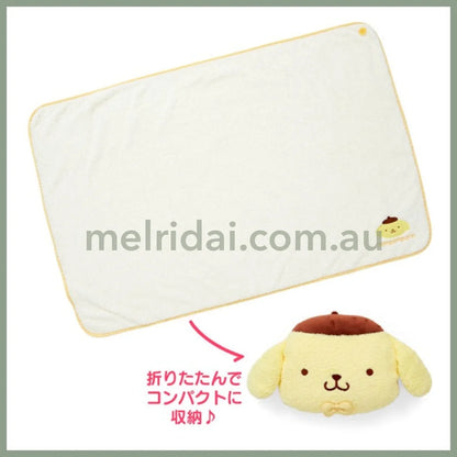 Sanrio | Pompom Purin 3-Way Blanket Lap Cape Cushion 34Cm×28Cm×7Cm