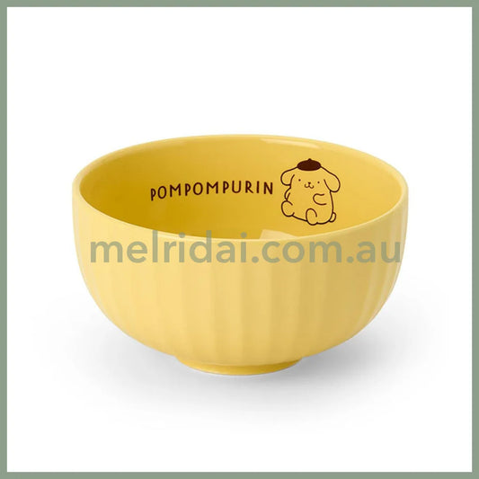 SANRIO | Pompom Purin Ceramic Bowl Pink 14.1×13×7.1cm (New Life)
