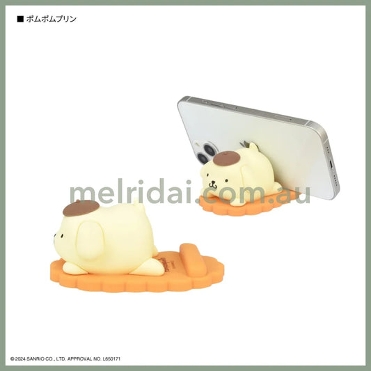 Sanrio | Pompom Purin Mascot Mobile Stand Cell Phone Holder H95×W103×D64Mm