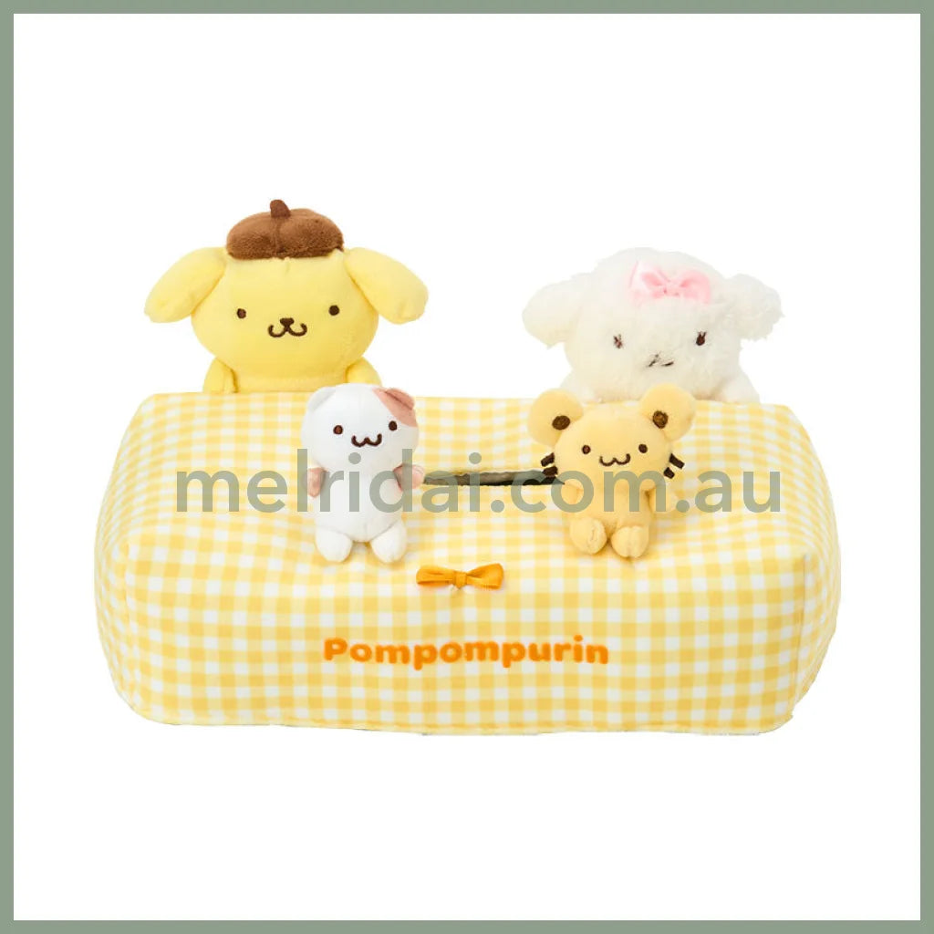 Sanrio | Pompom Purin Mascot Tissue Box Case 25×15.6×13Cm