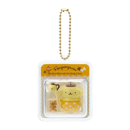 SANRIO | Pompompurin Miniature Package Charm 48×20×55mm