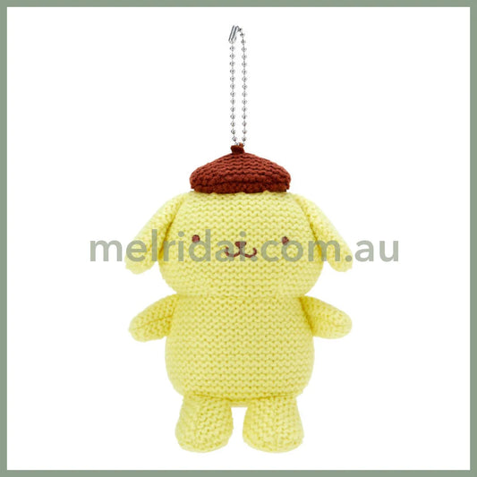 Sanrio | Amigurumi-Style Knit Mascot Holder Keychain 13×5×11Cm 日本三丽鸥