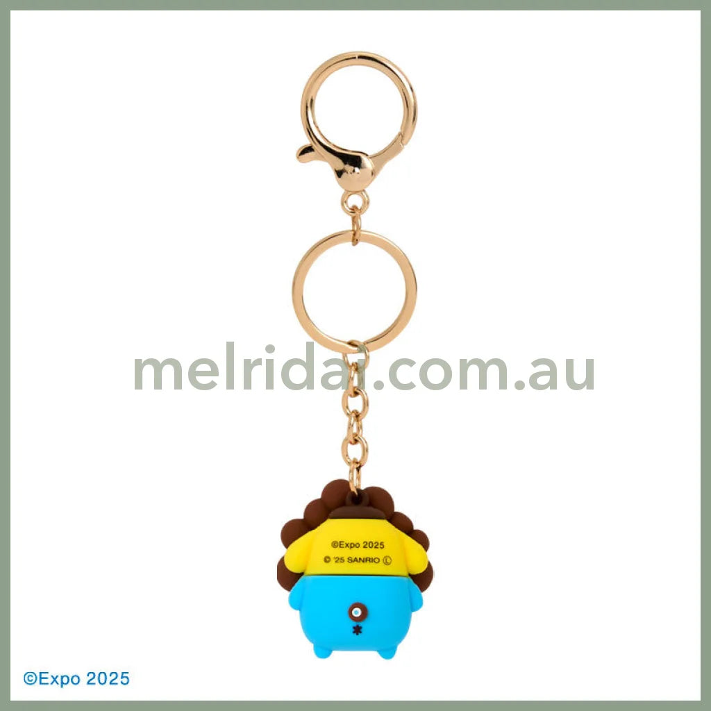 SANRIO | Pompompurin Pom Pom Purin 3D Mascot Color Keychain 40×25×45 mm (EXPO2025 Myaku-Myaku)