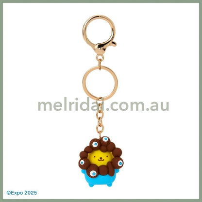 SANRIO | Pompompurin Pom Pom Purin 3D Mascot Color Keychain 40×25×45 mm (EXPO2025 Myaku-Myaku)
